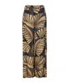 Pt Torino Pants With All-over Printed In Black
