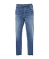 Pt Torino Reggae Tapered Jeans With Logo Patch