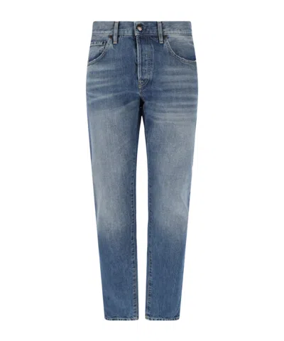 Pt Torino Relaxed Fit Jeans In Blue