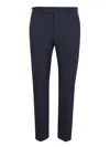 Pt Torino Slim-cut Tailored Trousers In Black