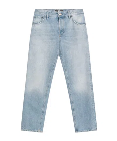Pt Torino Stonewashed Jeans In Blue