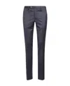 Pt Torino Straight Leg Tailored Trousers In Black