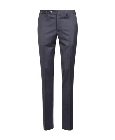 Pt Torino Straight Leg Tailored Trousers In Black