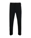 Pt Torino Straight-leg Tailored Trousers In Black