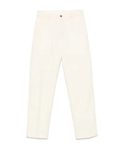 Pt Torino Straight-leg Trousers In White