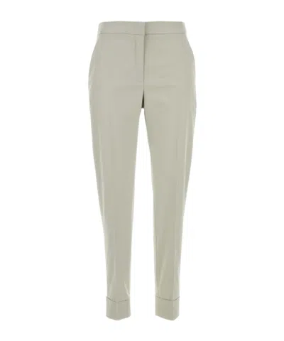 Pt Torino Tapered Trousers In Gray