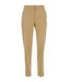 Pt Torino Tapered Trousers In Nude
