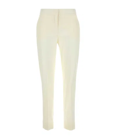 Pt Torino Tapered Trousers In White