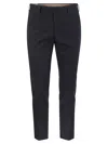 Pt Pantaloni Torino Dieci Cotton Trousers In Navy