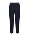 Pt Torino Mid-rise Tailored Trousers With Pleats And Buttoned Pockets In Black