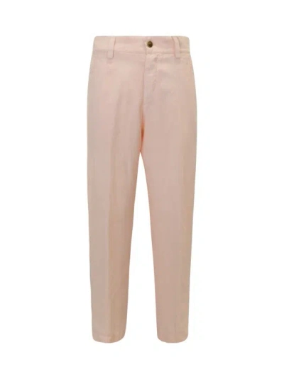 Pt Pink Cotton Pants