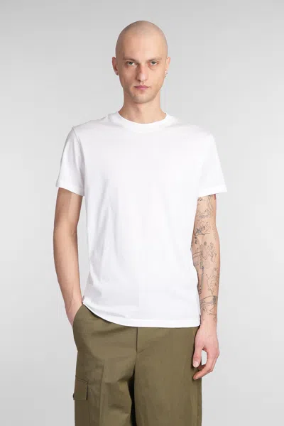 Pt Torino 01cd T-shirt In White Cotton