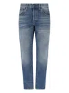 Pt Torino 5-pocket Straight-leg Jeans In Navy