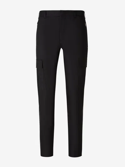 Pt Torino Man Pants Black Size 30 Virgin Wool, Polyester, Elastane