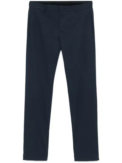 Pt Torino Active Tapered Trousers In Black