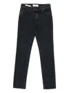 Pt Torino Belt Loops Cotton Trousers In Blue