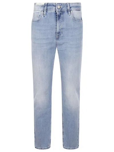Pt Torino Alanis Classic Straight-leg Jeans With Light Wash