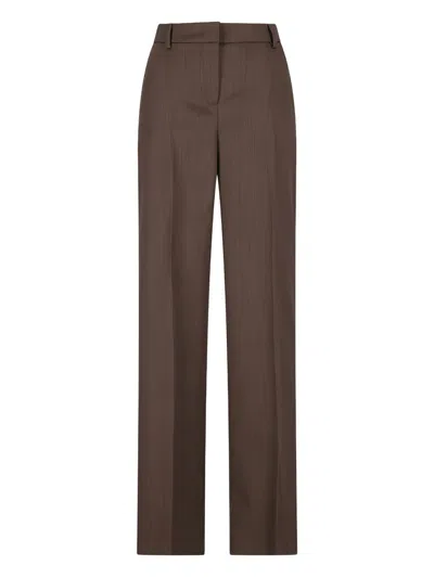 Pt Torino Amber Trousers In Brown