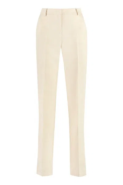 PT TORINO PT TORINO AMBRA COTTON-LINEN TROUSERS