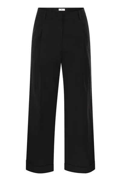 PT TORINO PT TORINO ANNA - STRETCH COTTON GABARDINE PANTS