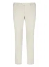 Pt Torino Beige Cotton Trousers