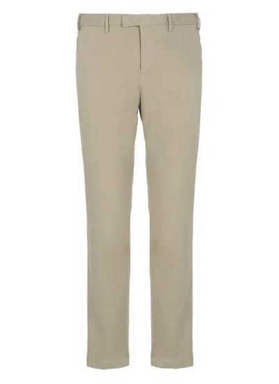 PT TORINO BEIGE PT TORINO COTTON TROUSERS