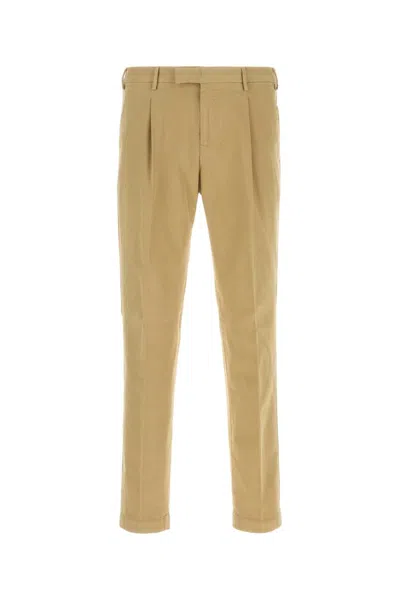 PT TORINO PT TORINO BEIGE STRETCH COTTON PANT