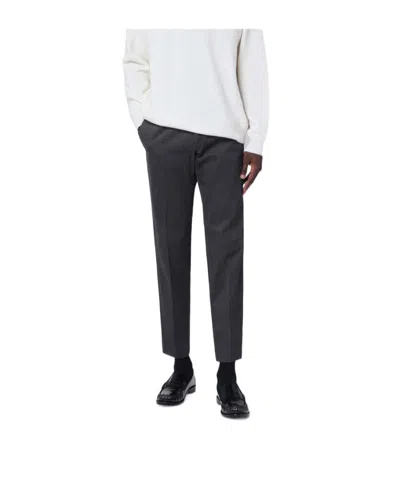 Pt Torino Belt Loop Casual Pants In Black