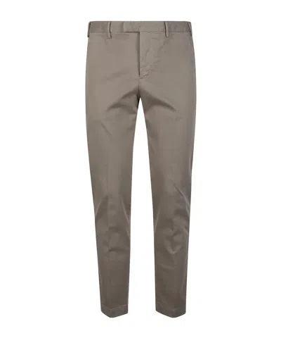 Pt Torino Belt Loop Casual Pants In Brown