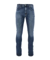 Pt Torino Belt Loop Jeans In Blue