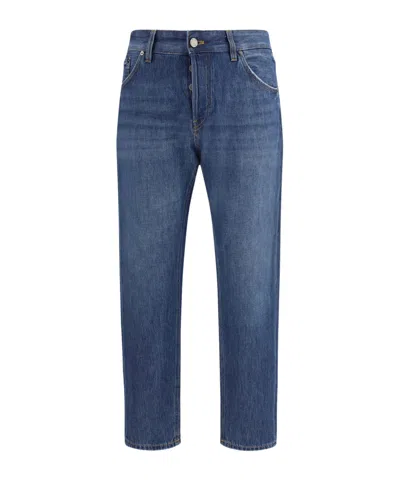 Pt Torino Belt Loop Jeans In Blue