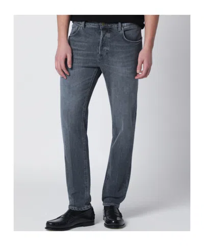 Pt Torino Belt Loop Jeans In Gray