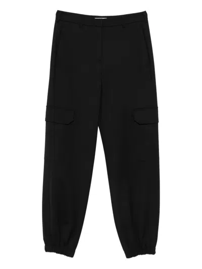 Pt Torino Belt-loop Trousers In Black