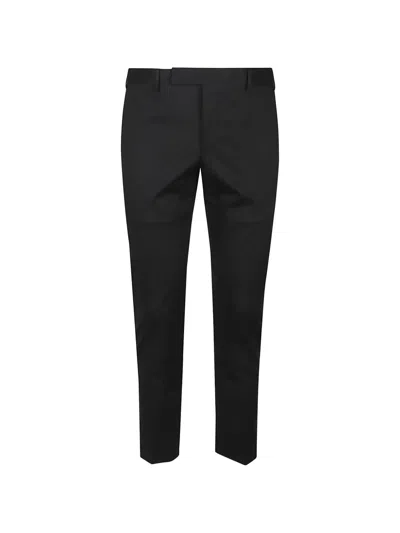 Pt Torino Belt-loop Trousers In Blue