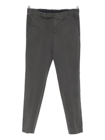 Pt Torino Belt-loop Trousers In Gray