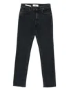 Pt Torino Belt Loops Cotton Trousers In Black