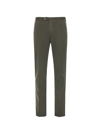 Pt Torino Belt Loops Trousers In Metallic