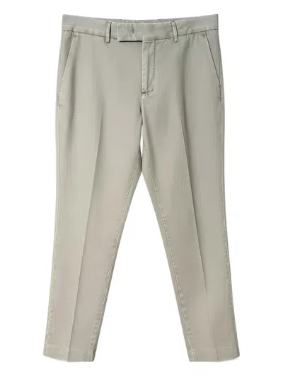 Pt Torino Belt-loops Trousers In Neutral