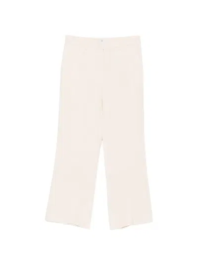 Pt Torino Belt-loop Trousers In Neutral