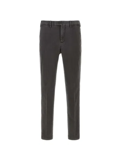 Pt Torino Stretch Cotton Slim Fit Mid Rise Jeans In Black