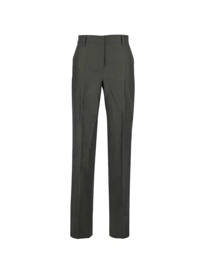 Pt Torino Belt-loops Trousers In Gray