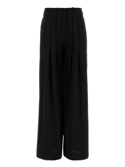 PT TORINO BENEDETTA HIGH-WAISTED TROUSERS