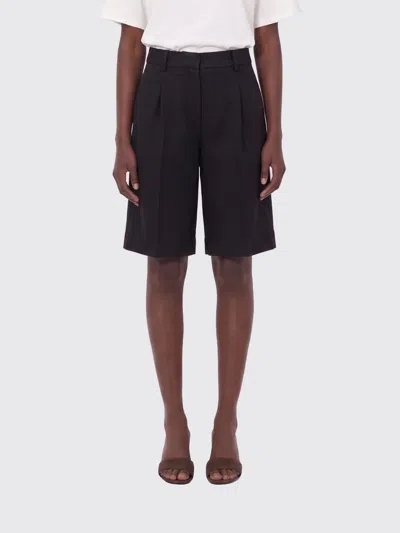 Pt Torino Stretch Cotton Bermuda Shorts In Black