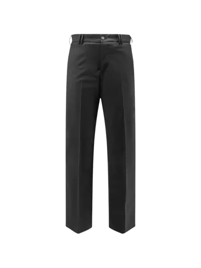 Pt Torino Michael Reworked Linen And Cotton Trousers In Blue