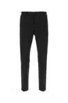 Pt Torino Stretch Cotton Blend Pant With Front Crease In 0990