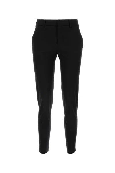 PT TORINO BLACK STRETCH COTTON PANT