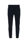 Pt Torino Black Stretch Cotton Pant
