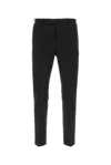 Pt Torino Viscose Stretch Pant With Waist Belt Loops