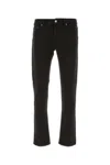 Pt Torino Denim Stretch Jeans Belt Loops In Black