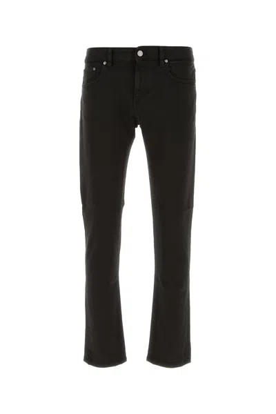 PT TORINO JEANS IN DENIM STRETCH NERO  UOMO